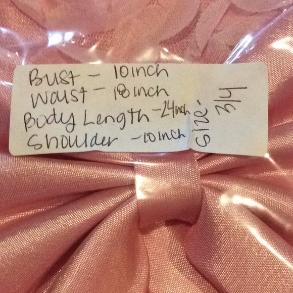 Little Girls Princess Dress Tulle Skirt & Sash Pink Toddler Formal 3/4 - Picture 8 of 8